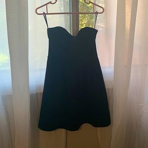 Black strapless dress - forever 21